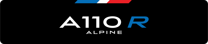 Cache plaque Alpine A110 R