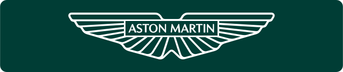 Cache plaque Aston Martin Classique