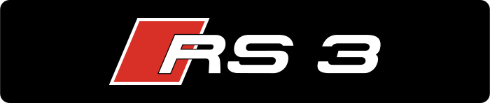 Cache plaque Audi RS3