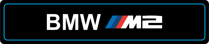 Cache plaque BMW M2