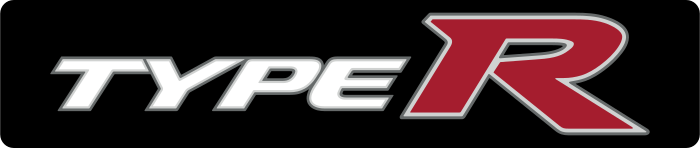 Cache plaque Honda Type R Signature Rouge