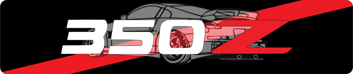 Cache plaque Nissan 350Z Silhouette Rouge