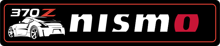 Cache plaque Nissan 370Z Nismo Noir