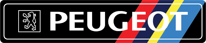 Cache plaque Peugeot OldSchool