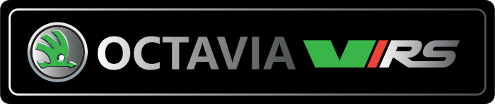 Cache plaque Skoda Octavia vRS