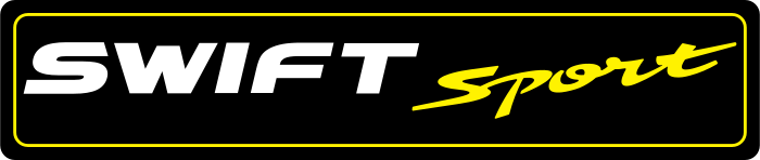 Cache plaque Suzuki Swift Sport Jaune